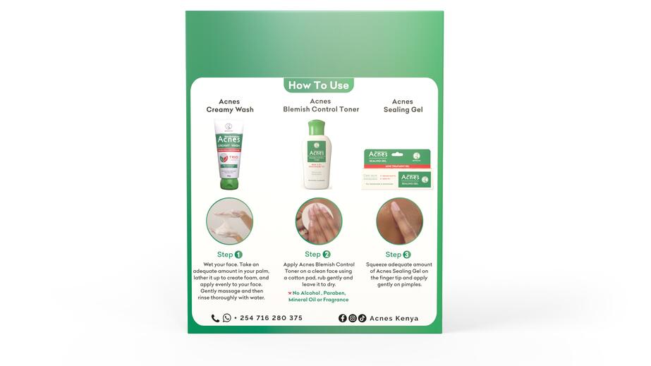 Acnes Treatment Set
