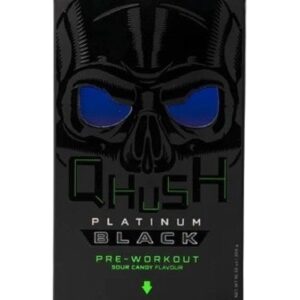 USN Qhush Platinum Black Sour Candy 300g