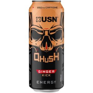 USN Qhush Energy Spike Ginger Kick 500ml