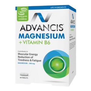 Advancis Magnesium + Vitamin B6 Tablets 60'S